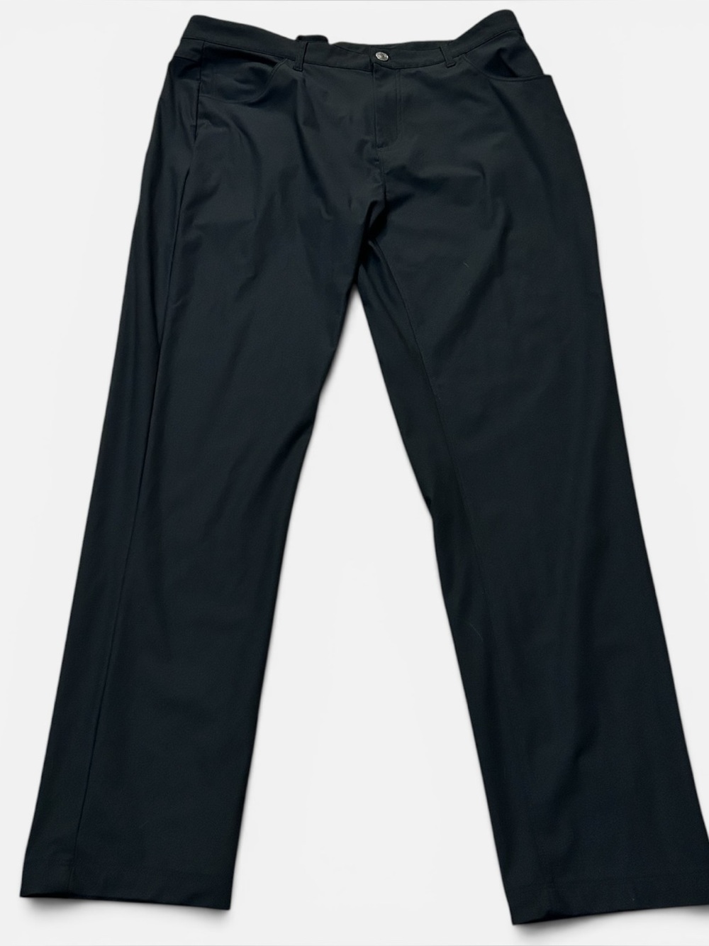 Fabletics Men’s The Don 5 Pocket Pant Slim Fit 38” W Black Pants